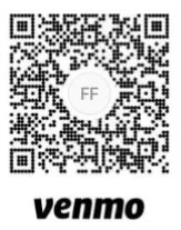 FTFD now has VENMO - Please use the QR code below to direct you to our account